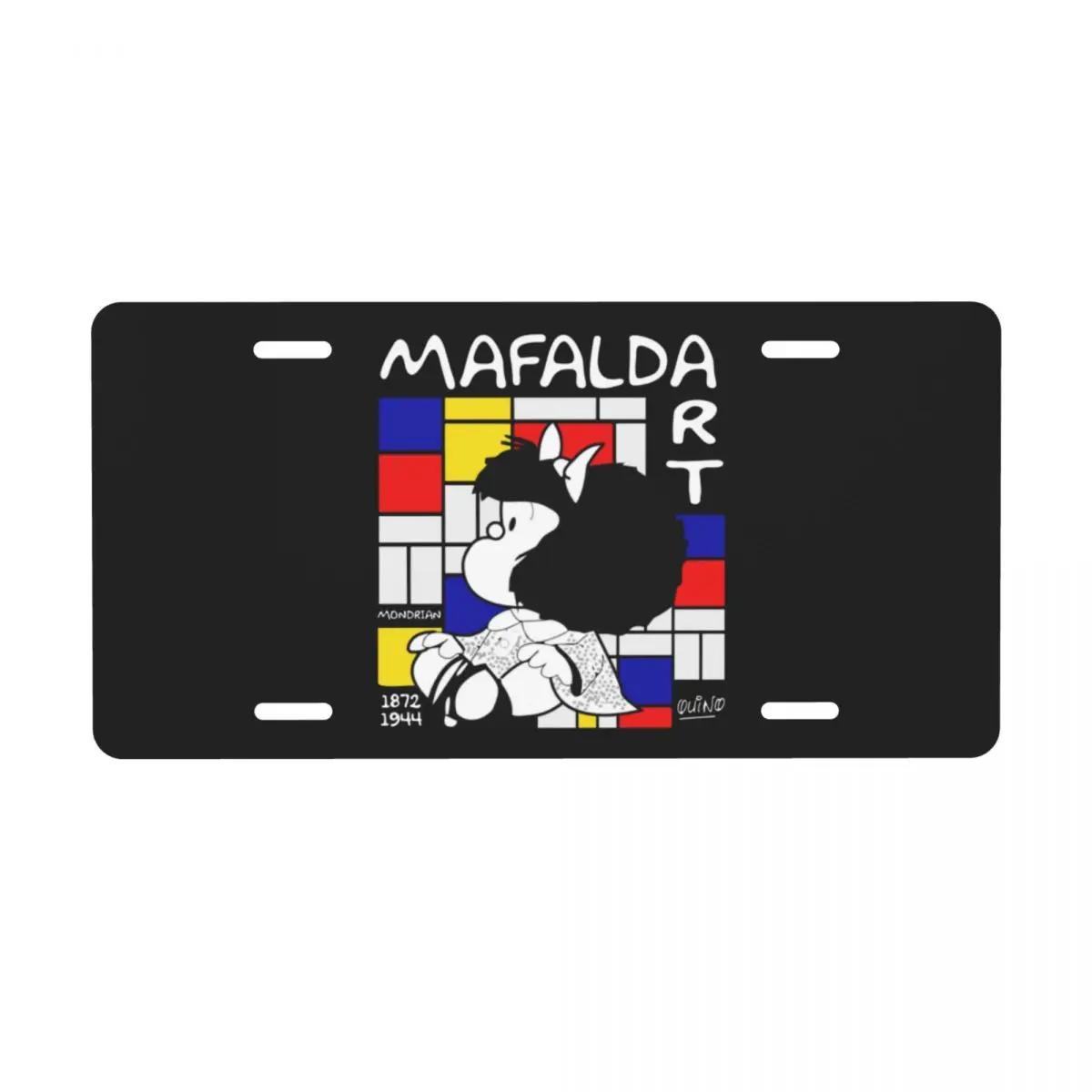 Mafalda Mondrian  ݼ ȣ, ڵ  ȭ ±, 12x6 ġ,  